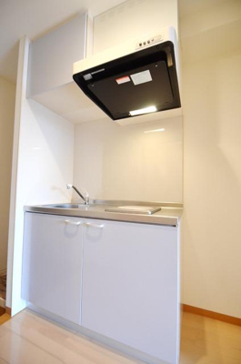 【キッチン】 | ＪＣアベニューみずほ台 | コンパクトなキッチンで掃除もラクラク
