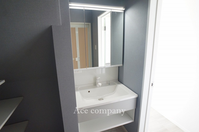 【独立洗面台】 | 東大阪市花園東町2丁目　【WEST/全2棟】