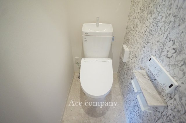 【トイレ】 | 東大阪市花園東町2丁目　【WEST/全2棟】 | 【シャワートイレ☆】