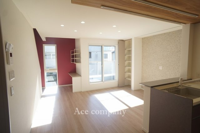 【居間・リビング】 | 東大阪市花園東町2丁目　【WEST/全2棟】 | 【LDK：約16.5帖】