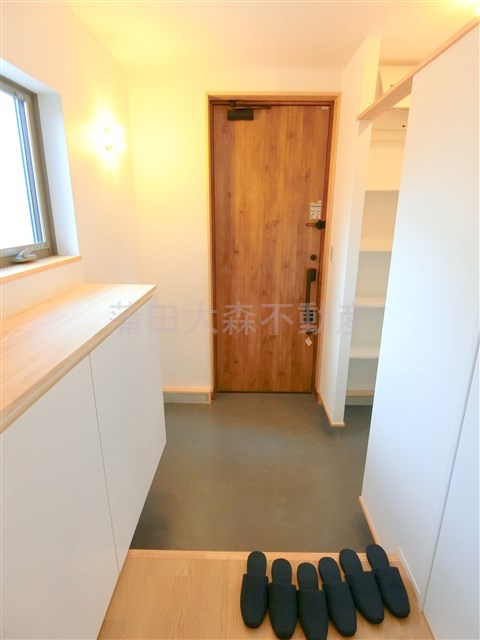 ユーハウスAの玄関