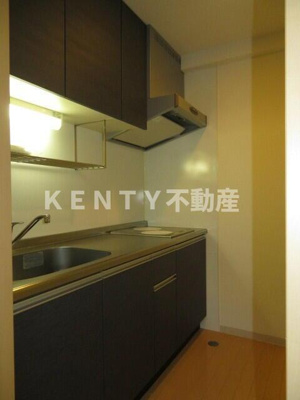 【キッチン】 | ラインハウス池上 | コンパクトなキッチンで掃除もラクラク