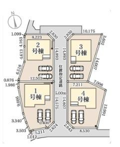 【区画図】 | 藤岡市藤岡4号棟