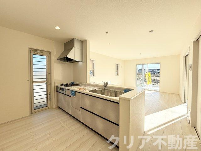 【キッチン】 | 藤岡市藤岡4号棟新築　広々インナーバルコニー♪