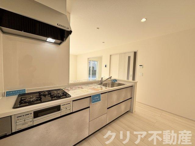 【キッチン】 | 藤岡市藤岡4号棟新築　広々インナーバルコニー♪