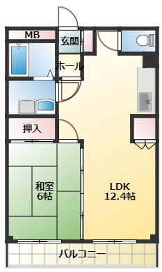 【間取り】 | グリーンヒルズ新津