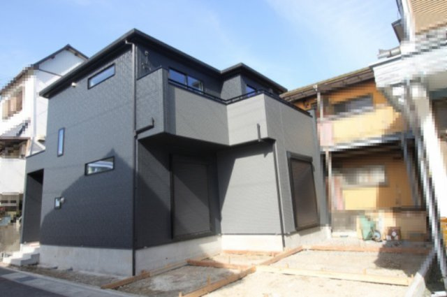 塩屋崎町　新築戸建　1号棟　の外観|土地面積　110.92㎡　（約33.55坪）