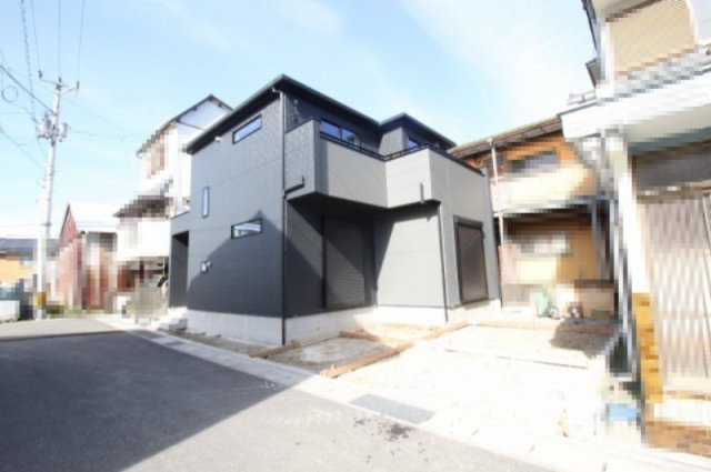 塩屋崎町　新築戸建　1号棟　の外観|完成しました！