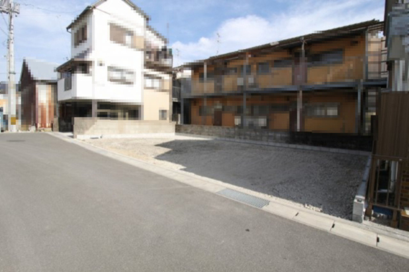 塩屋崎町　新築戸建　1号棟　の外観|1号棟　土地面積　110.92㎡　（約33.55坪）