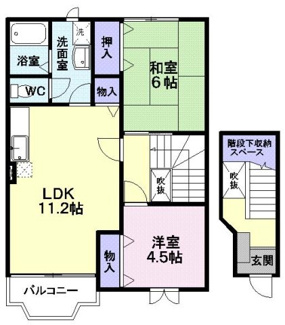 【間取り】 | チェリーブラッサムⅢ