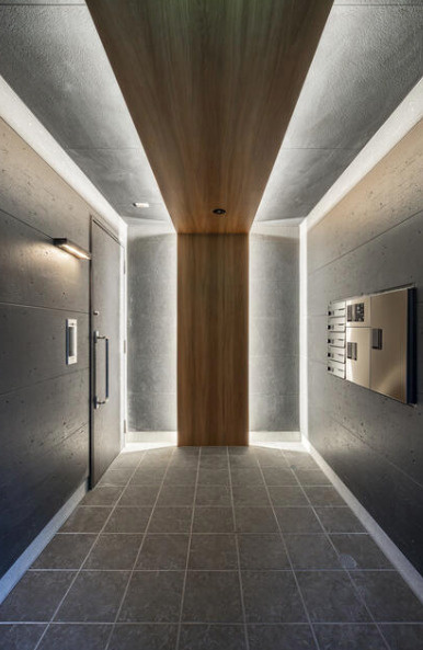 Lignum浦和元町のロビー