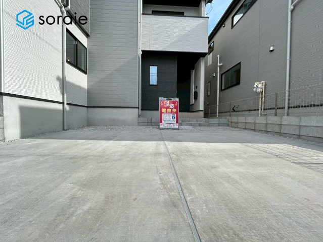 所沢市中新井10期全2棟　新築戸建の駐車場|１月２９日撮影