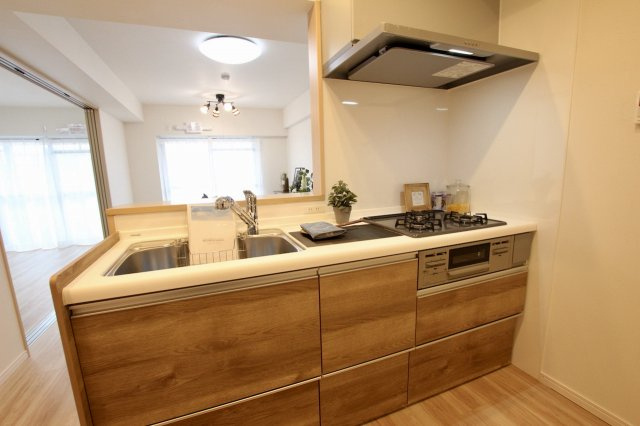 ファミール二日市のキッチン|同社施工例の写真