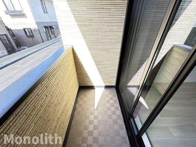 フリーデ・Mのバルコニー