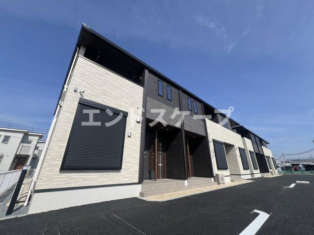 メゾン　アンソレイエ　下之城Ⅰの外観パース|高崎、前橋のお部屋探しはエンドスケープまで！お客様の理想お聞かせ下さい♪