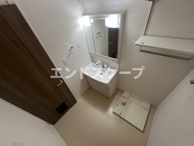 メゾン　アンソレイエ　下之城Ⅰの洗面所|高崎、前橋のお部屋探しはエンドスケープまで！お客様の理想お聞かせ下さい♪