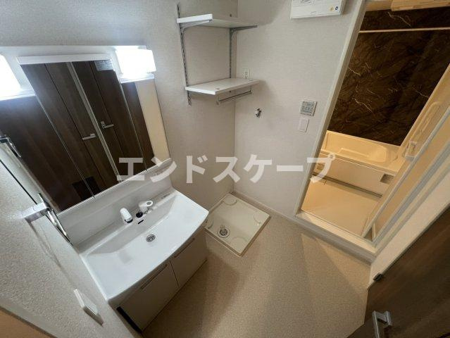 メゾン　アンソレイエ　下之城Ⅰの独立洗面台|高崎、前橋のお部屋探しはエンドスケープまで！お客様の理想お聞かせ下さい♪