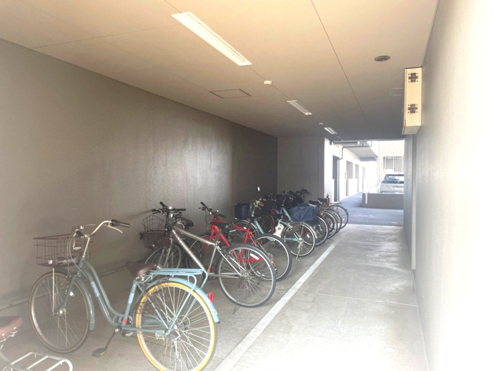アルファステイツ中庄駅前Ⅲのその他共用部分|・駐輪場
広々とした駐輪スペースがあります。