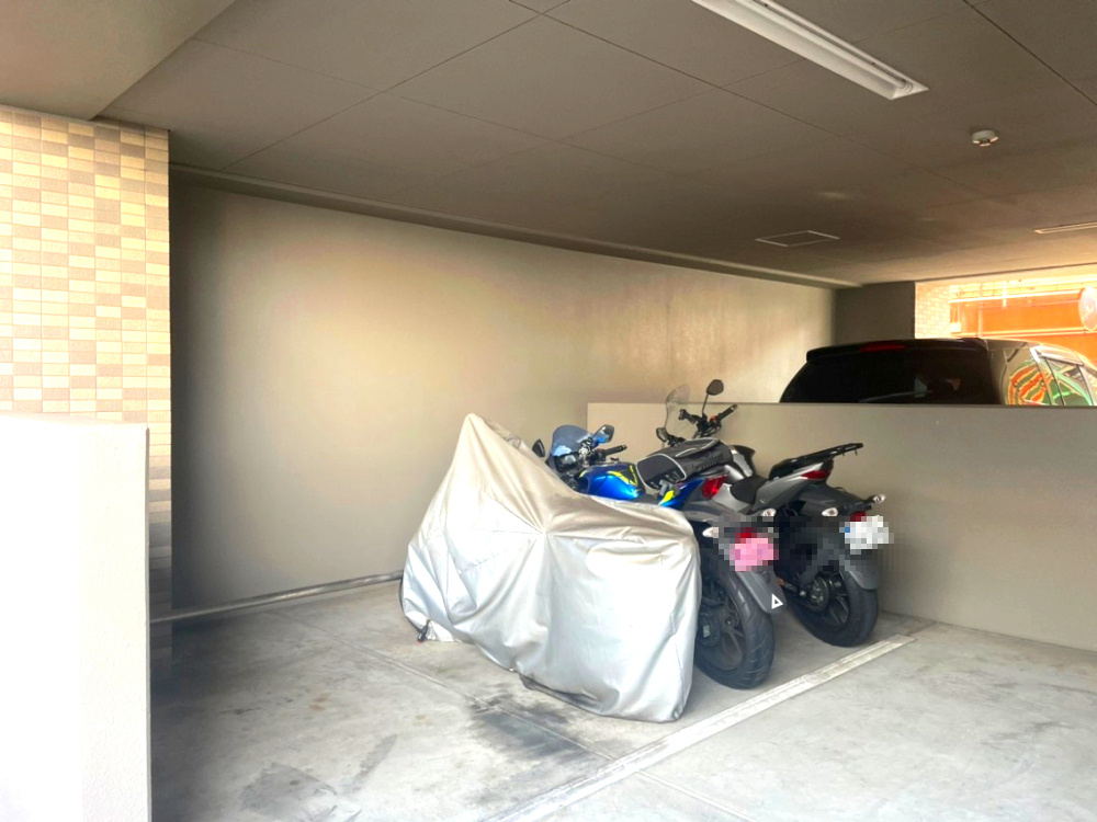 アルファステイツ中庄駅前Ⅲのその他共用部分|・バイク置場