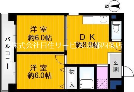 サングリエ広小路の間取り