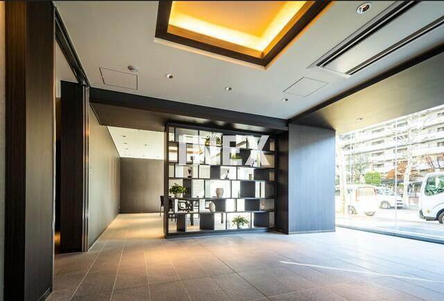 横浜市中区富士見町の賃貸マンションのロビー