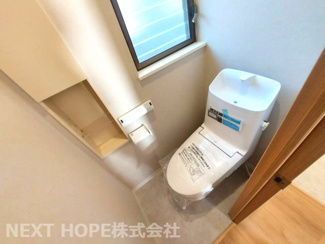 【トイレ】 | 宝塚市中山桜台５丁目中古戸建 | トイレは１階・２階に設けられております♪水廻り全てが新品で気持ちよくご入居していただけます！！