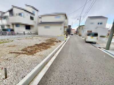 【前面道路含む現地写真】 | 箕土路町２丁目　売土地 | 建築条件無！お好きな工務店やハウスメーカーで建築して頂けます♪