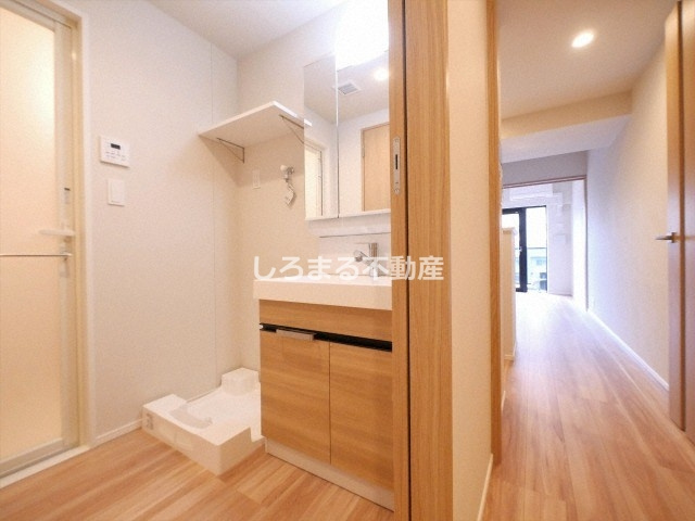 R802JRプレシア南堀江の洗面所