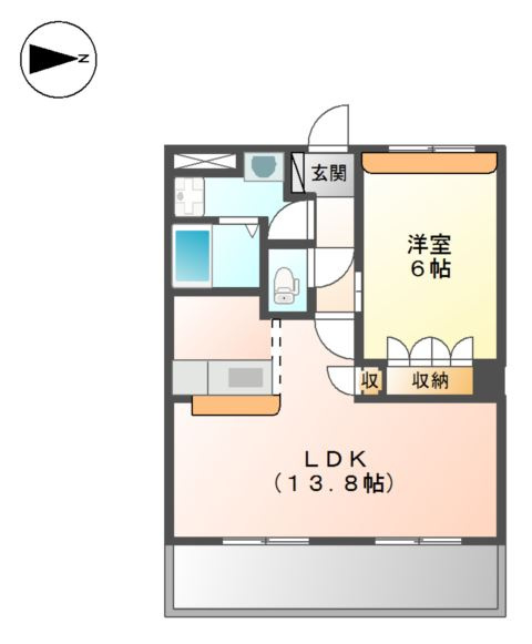 ルミナスコートの間取り