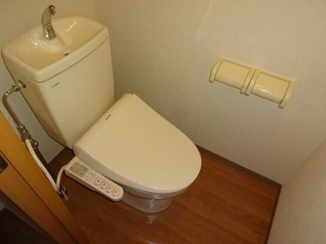 アルカディアＡ棟のトイレ|シャワー付トイレ