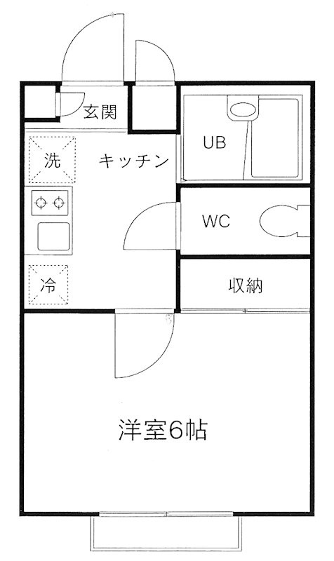 メインシティガーデン シャルマンの間取り