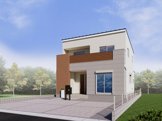 【外観パース】