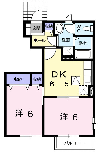 エトワールⅠの間取り