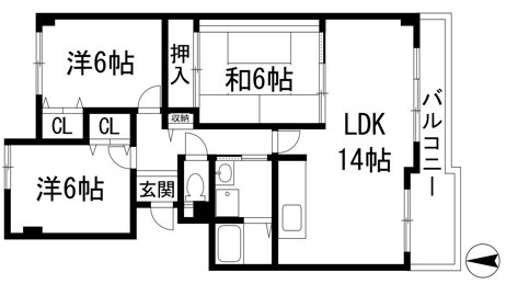 【間取り】