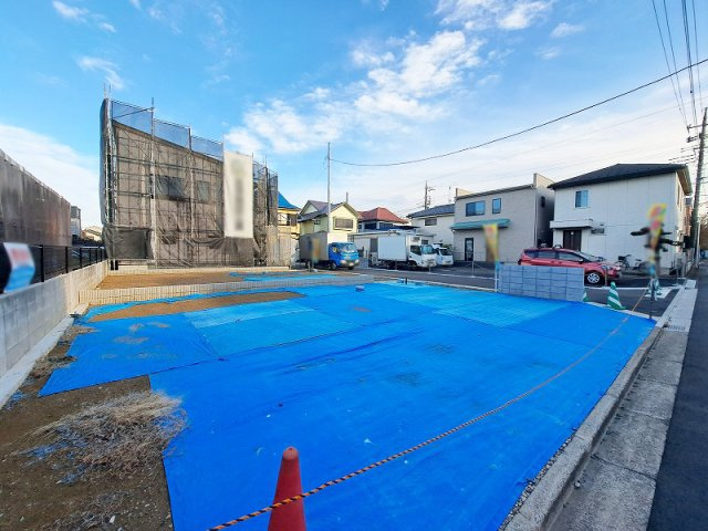 【外観】 | 新座市栄4丁目　建築条件付売地　全3区画　(保谷店) | スーパーまで徒歩4分、毎日のお買い物も快適に。