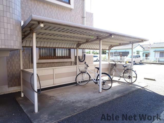 レスポワールBのその他共用部分|駐輪場