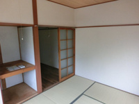 コンパクトで使いやすい洋室です