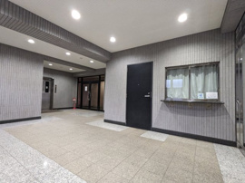 清潔なロビーです