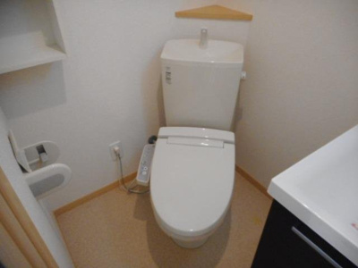 【トイレ】 | フライハイト | ゆったりとした空間のトイレです