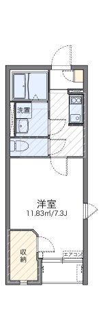 代表的な間取のため実際の間取とは異なる場合があります