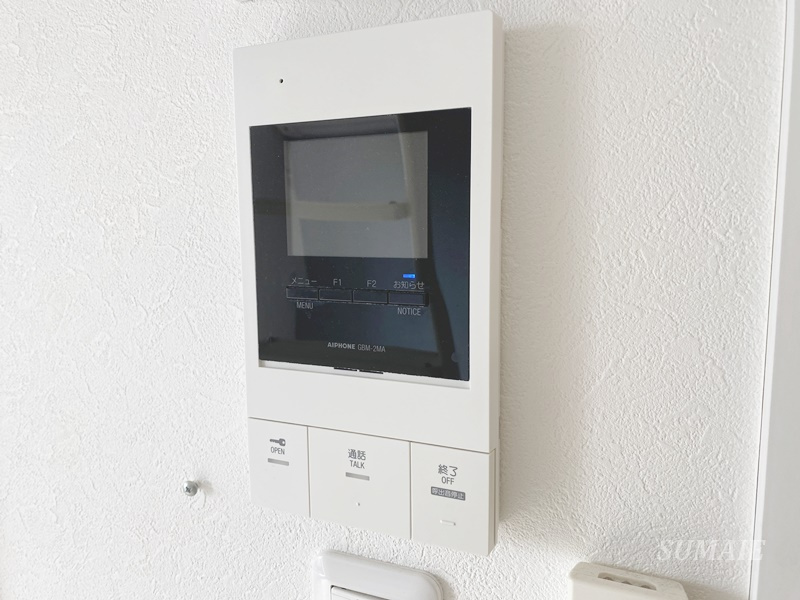ステラ与野本町のセキュリティ|モニター付きインターホン☆
