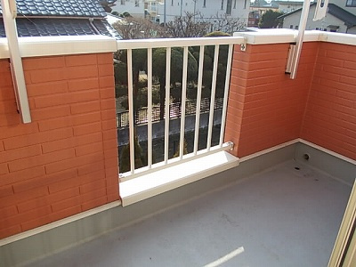 プリムヴェールのバルコニー