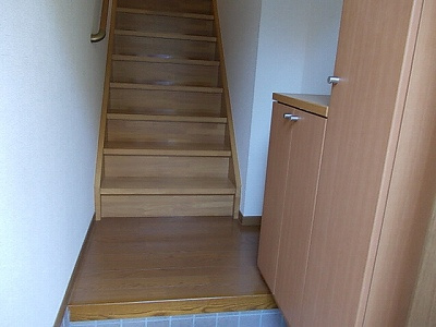 プリムヴェールの玄関