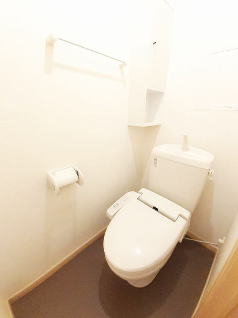 熊本市南区野口４丁目のアパートのトイレ