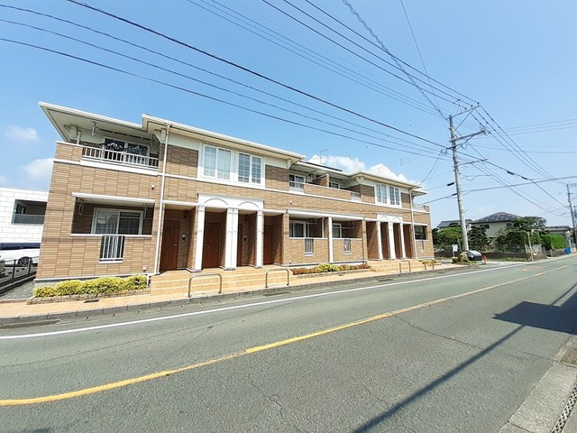 熊本市南区野口４丁目のアパートの外観