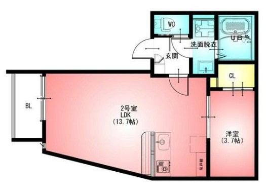 REGALEST千葉の間取り