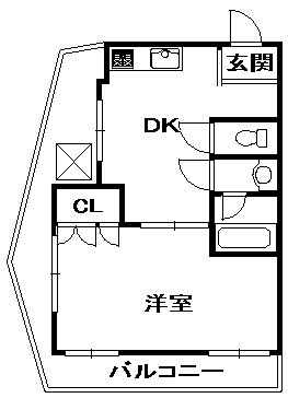 ライフシティサカイの間取り