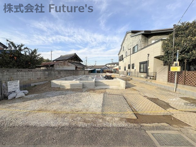 三郷市高州3丁目　新築戸建　全2棟　A号棟の外観|現地の写真になります。