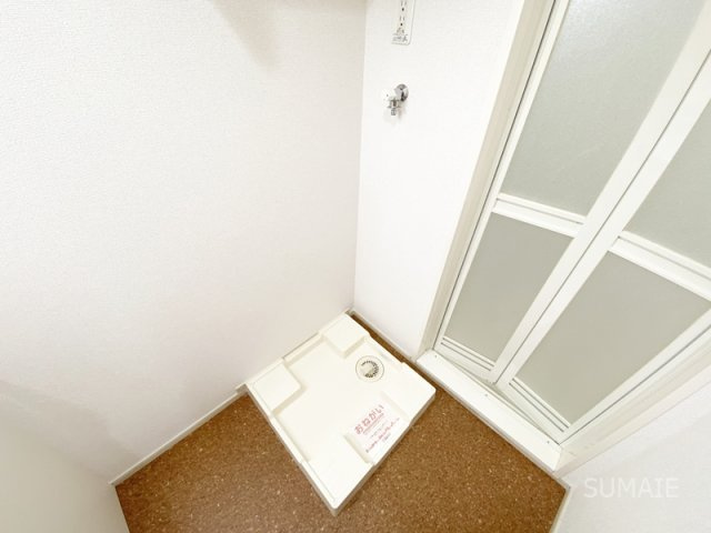 シュシュ　シャンブルの洗面所|室内洗濯機置き場！