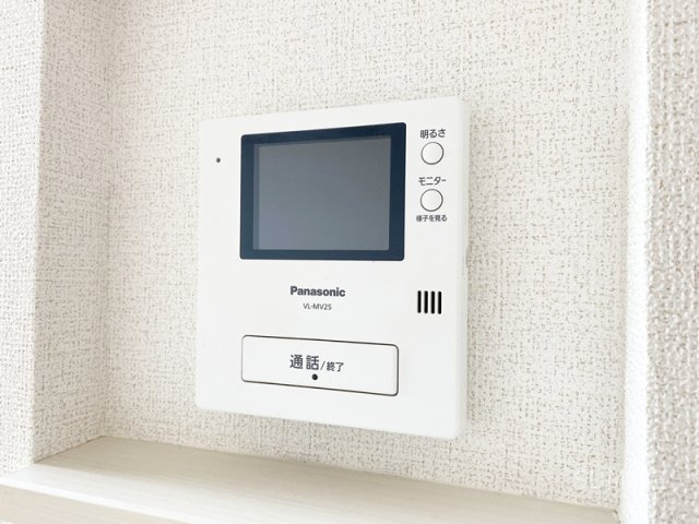 シュシュ　シャンブルのセキュリティ|安心のモニター付きインターホンです☆